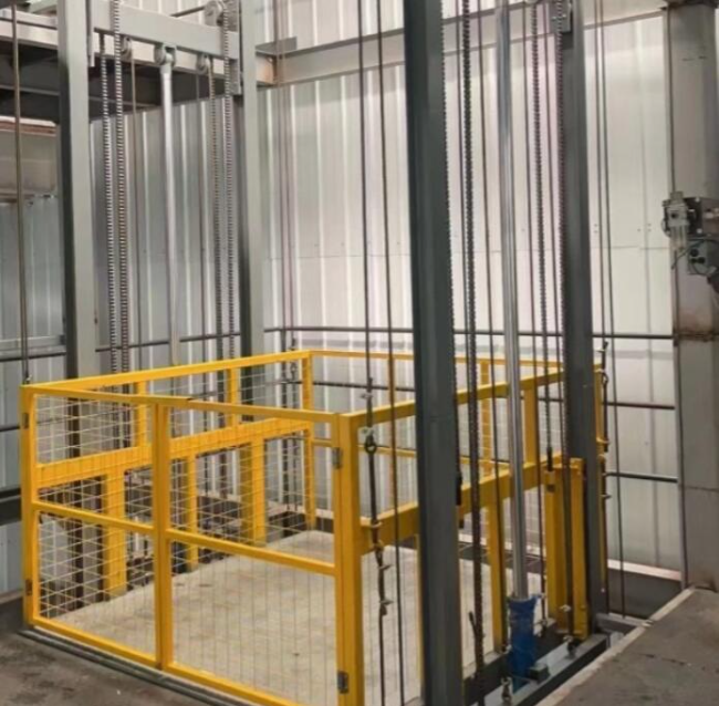 天津导轨式升降机一般加工周期